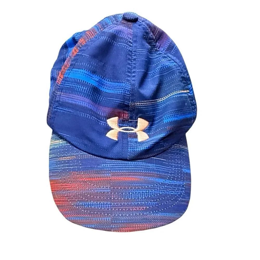 Under Armour Orange & Blue Space Dye Baseball Cap